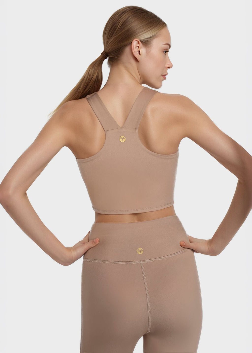Side Split Crop Top Made in USA