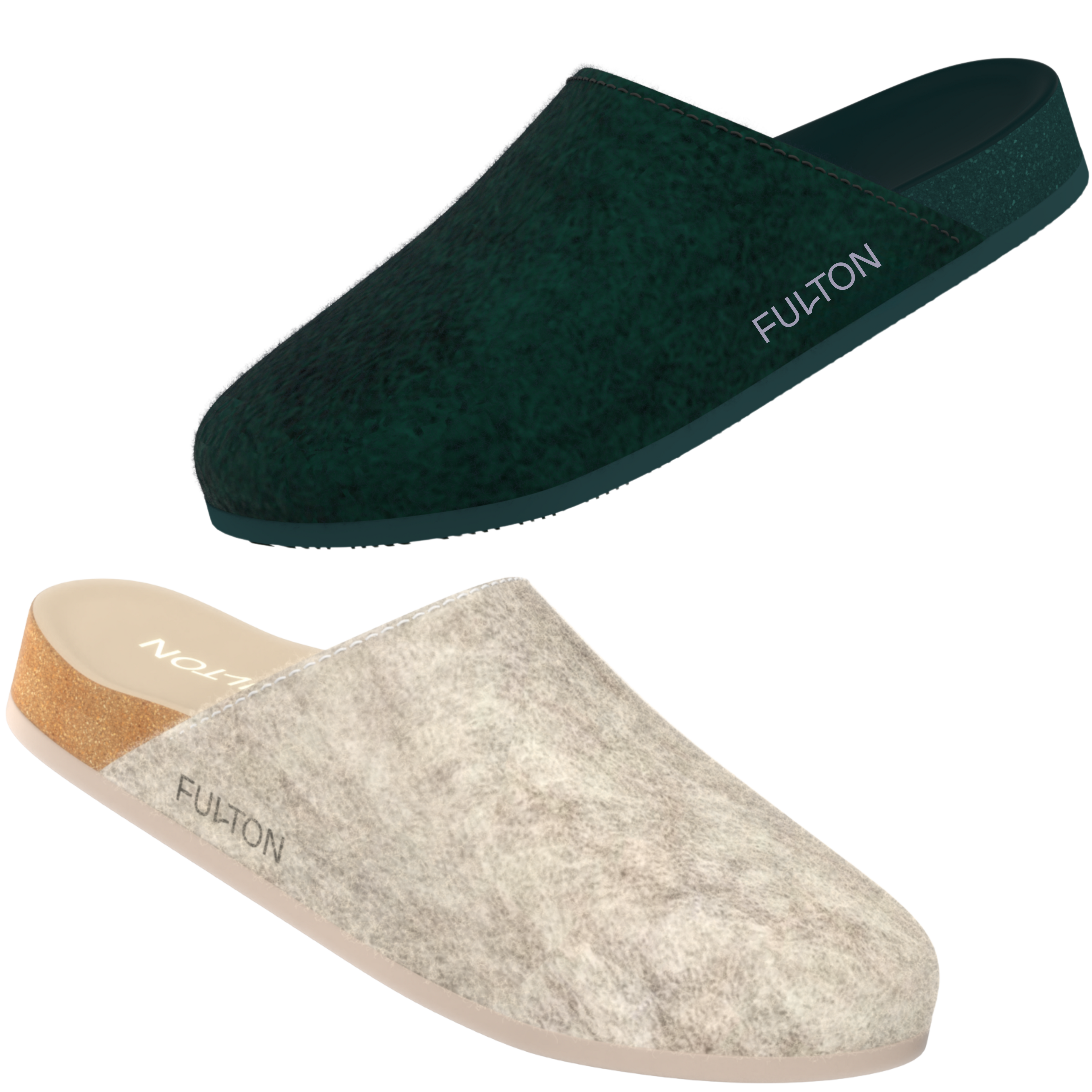 The House Shoe – Orthopedic Comfort Slippers with Cork Footbed