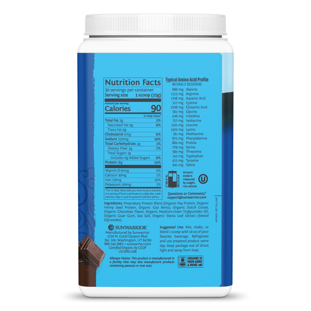 Warrior Blend Organic Protein - Chocolate