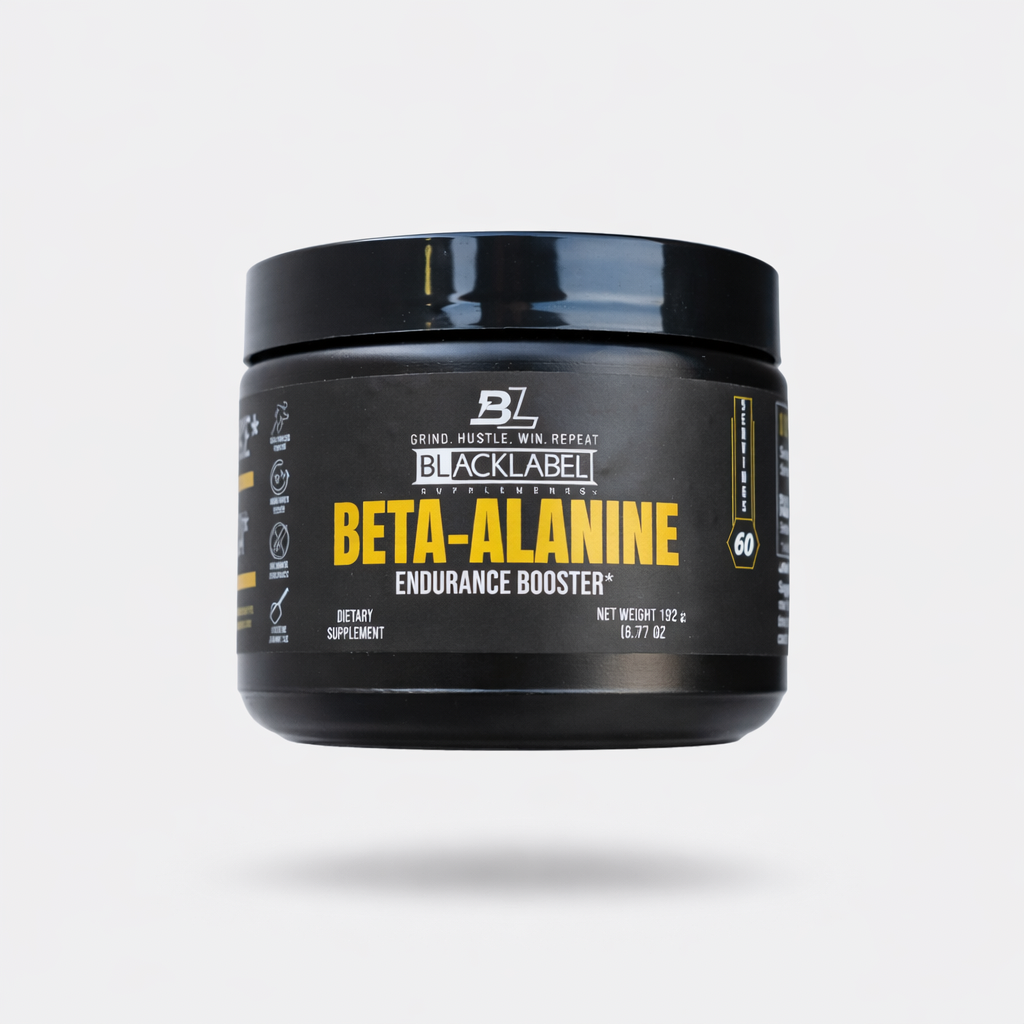 BLACKLABEL Beta-Alanine Supplement — 200g | Pre-Workout Endurance