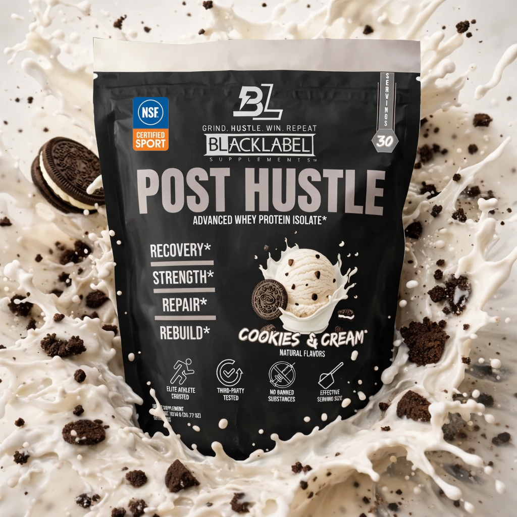 POST HUSTLE Whey Protein Isolate | Post-Workout Recovery