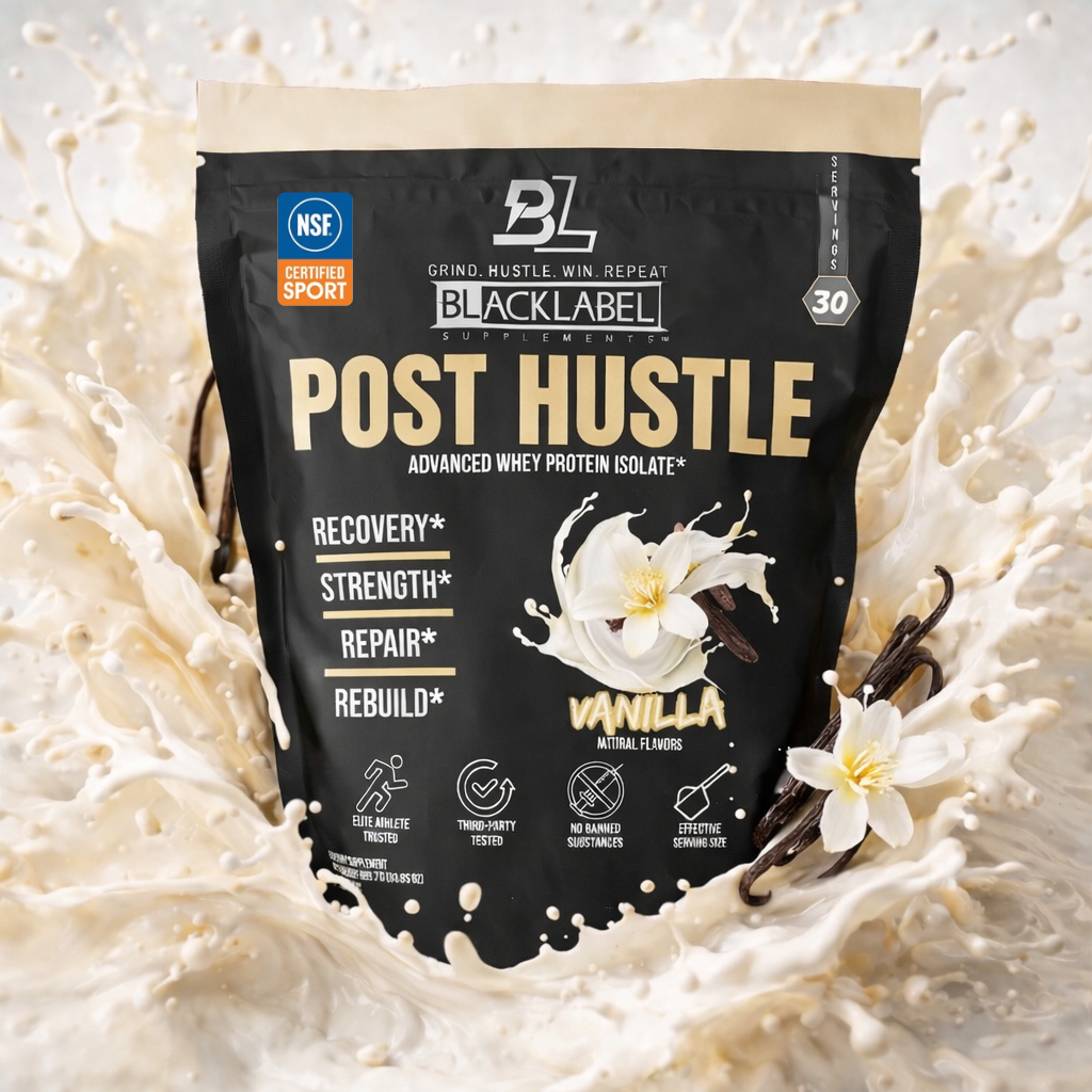POST HUSTLE Whey Protein Isolate | Post-Workout Recovery