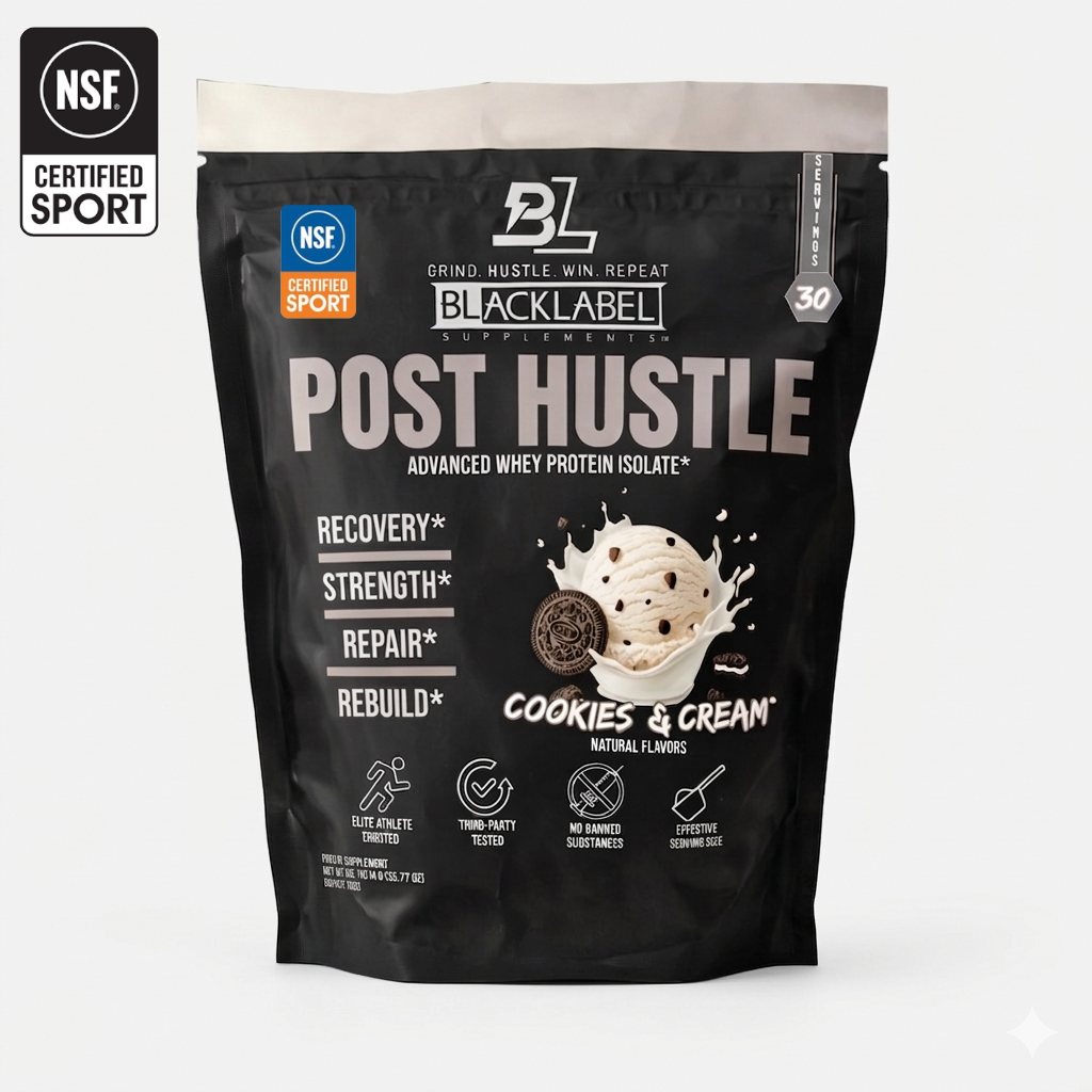 POST HUSTLE Whey Protein Isolate | Post-Workout Recovery