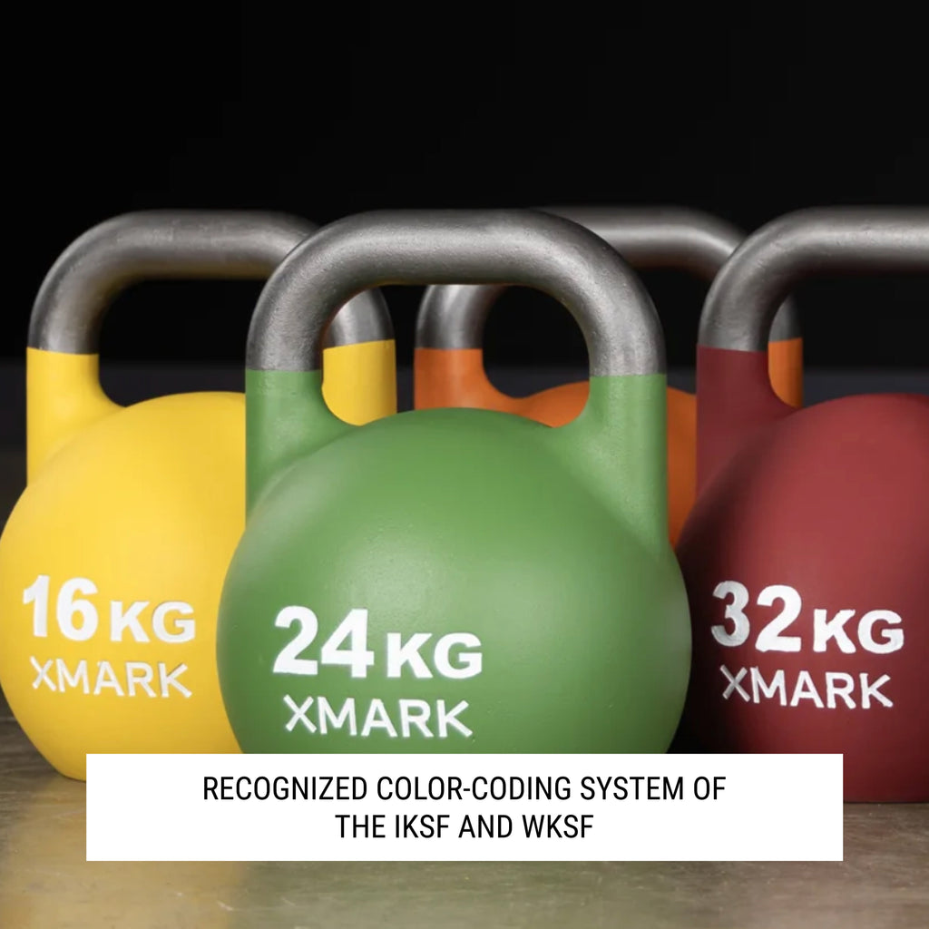 XMark Competition Kettlebells — Singles & Sets (8kg–32kg)
