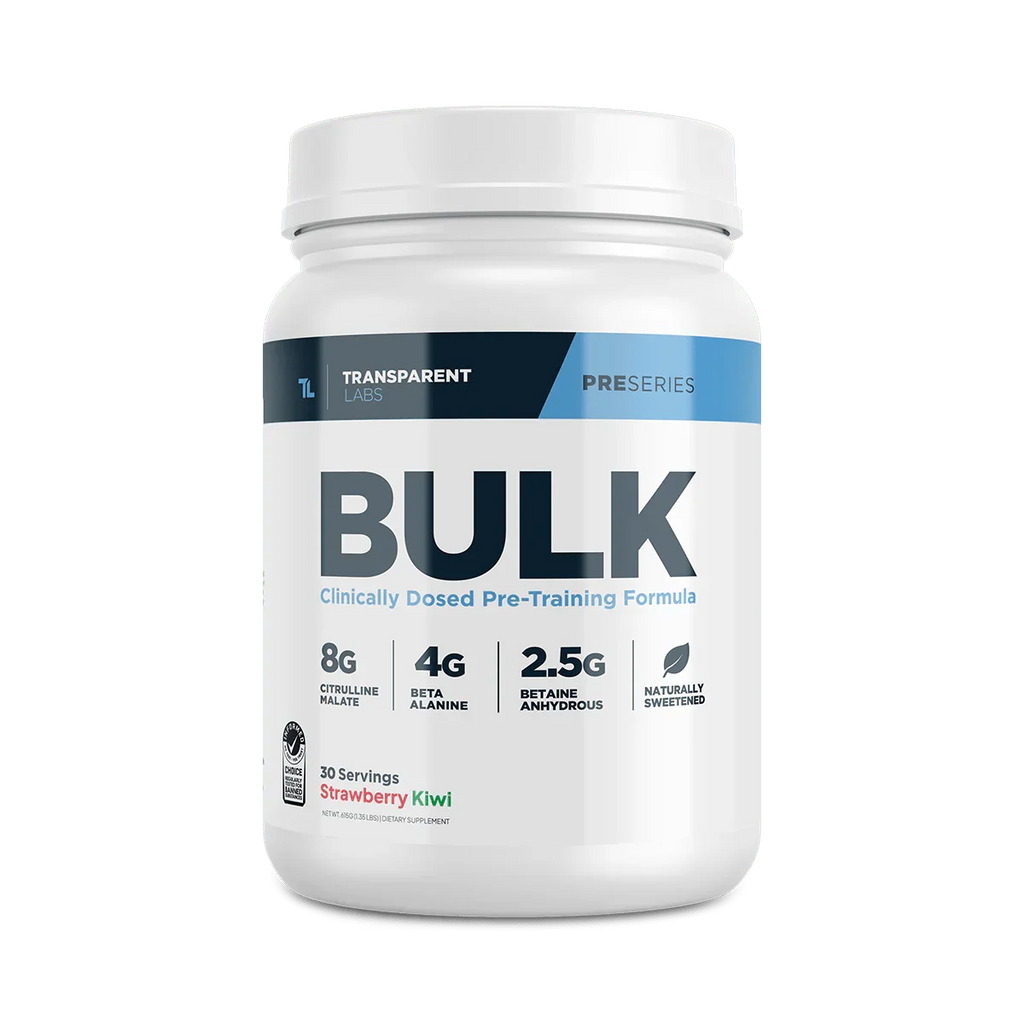 Transparent Labs BULK Pre-Workout (30 Servings)