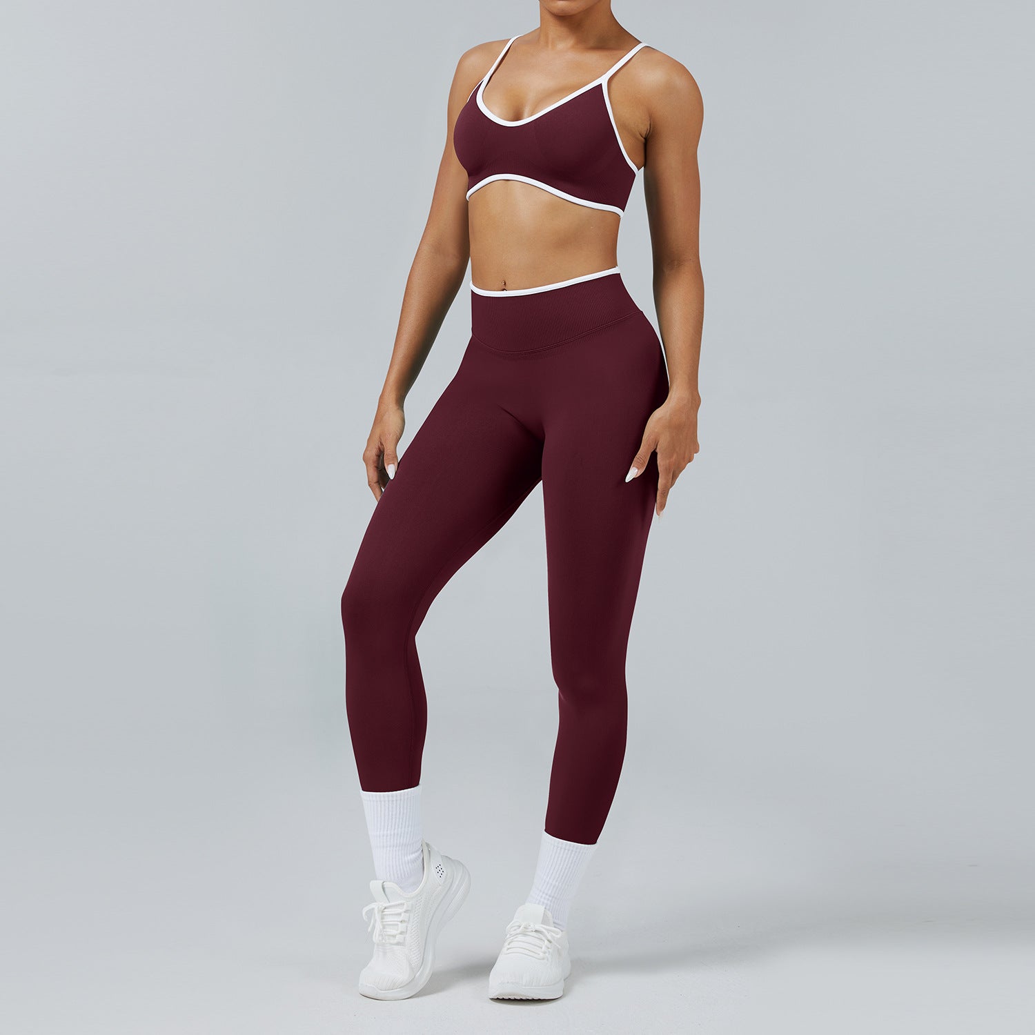 Women's Seamless Back-Support Yoga & Fitness Set | 14 Colors
