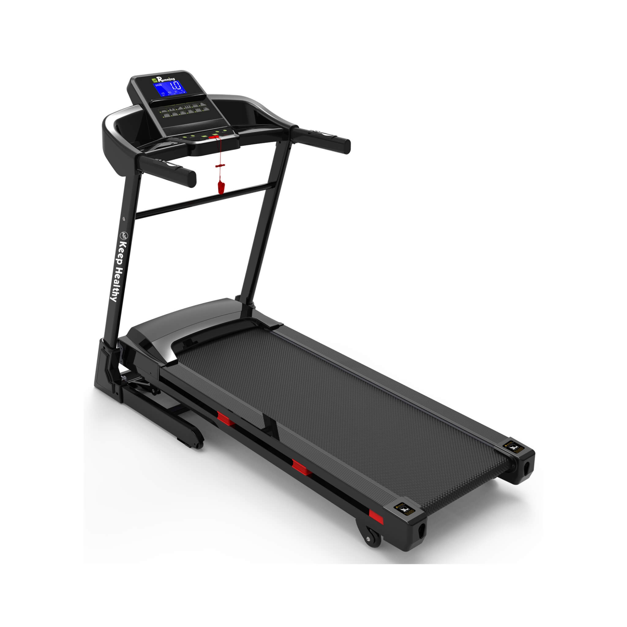 Rovix Compact 3.5HP Foldable Electric Treadmill with Bluetooth & 12 Pre-Set Programs
