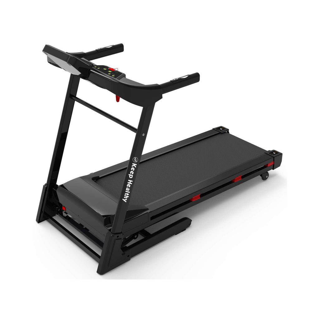 Rovix Compact 3.5HP Foldable Electric Treadmill with Bluetooth & 12 Pre-Set Programs