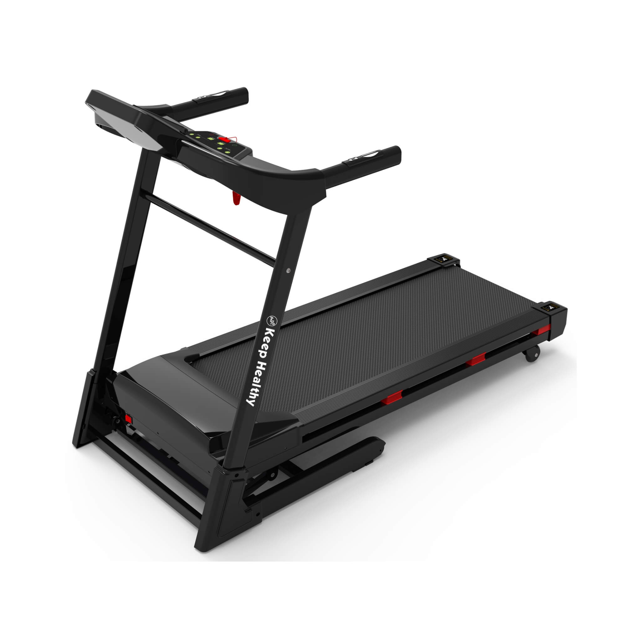Rovix Compact 3.5HP Foldable Electric Treadmill with Bluetooth & 12 Pre-Set Programs