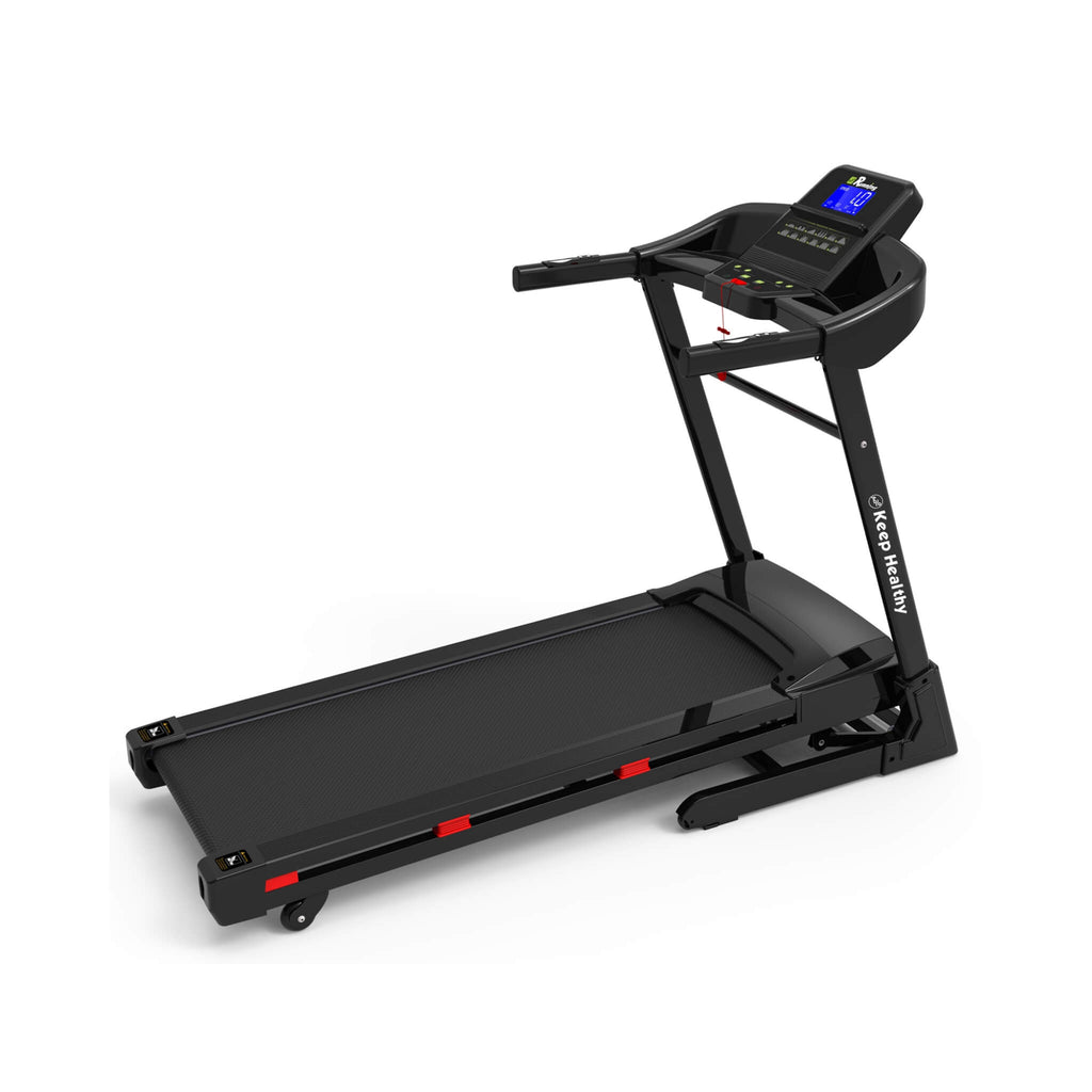 Rovix Compact 3.5HP Foldable Electric Treadmill with Bluetooth & 12 Pre-Set Programs