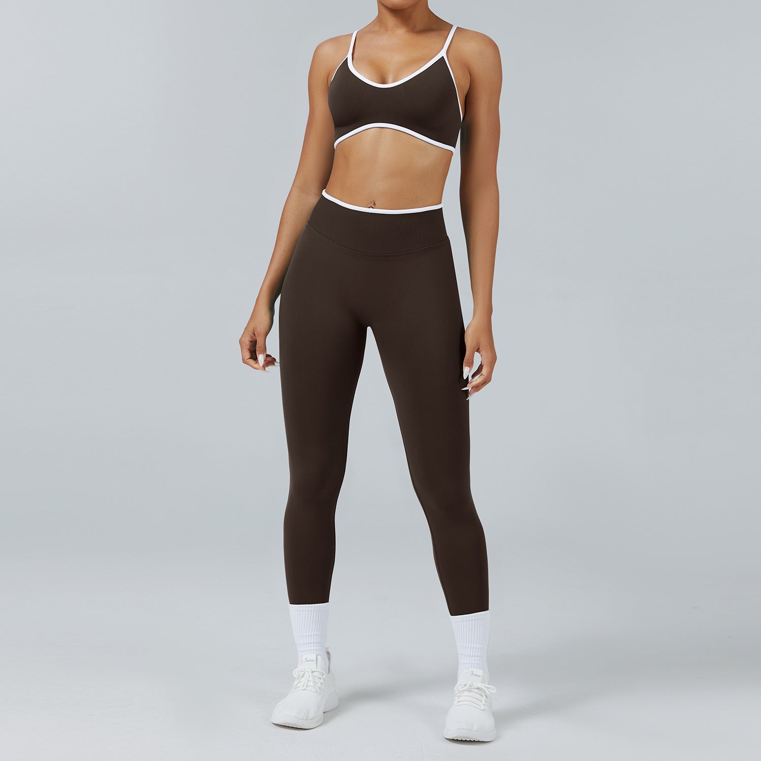 Women's Seamless Back-Support Yoga & Fitness Set | 14 Colors