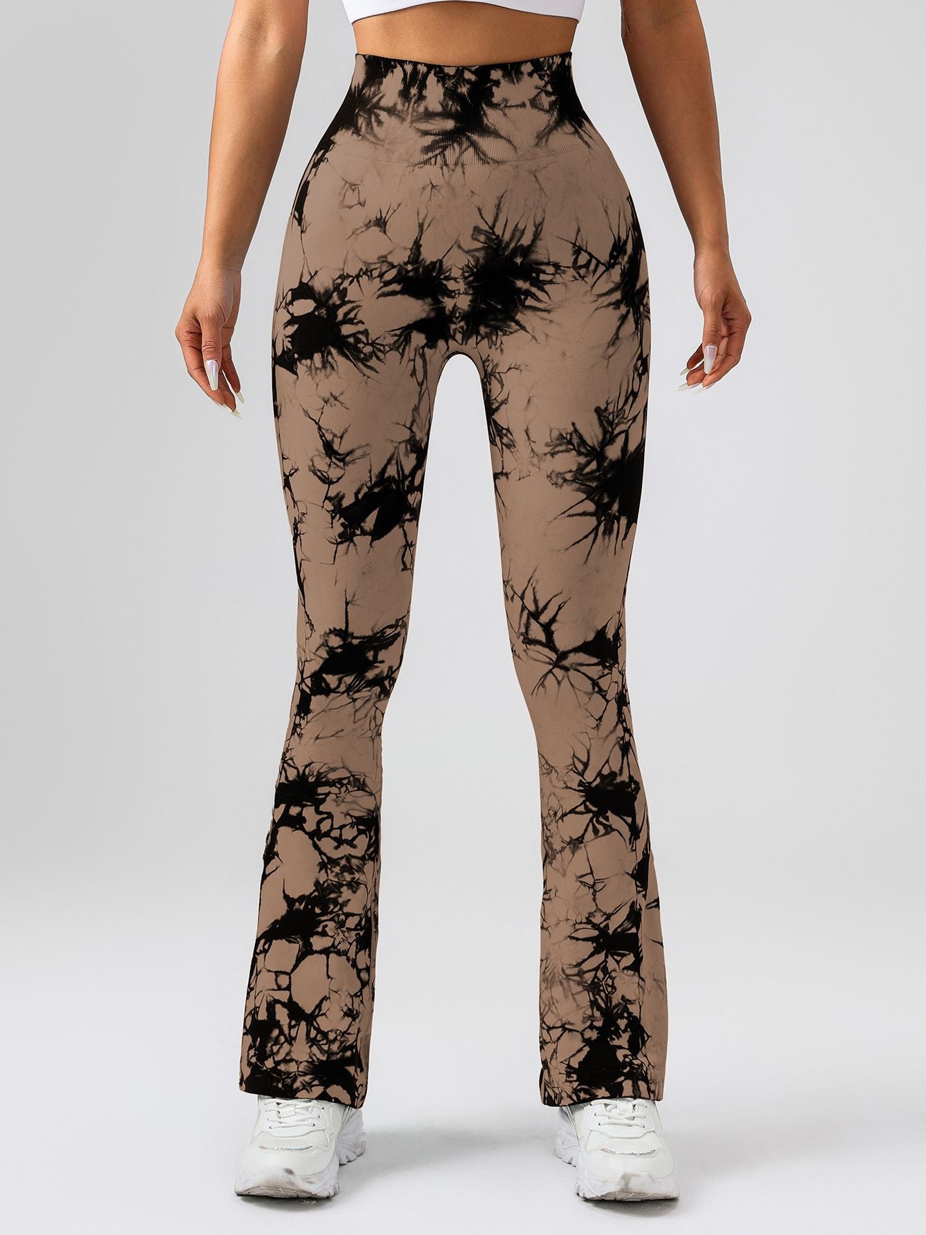 High-Waist Flare Yoga Pants — Tummy Control & Butt Lift