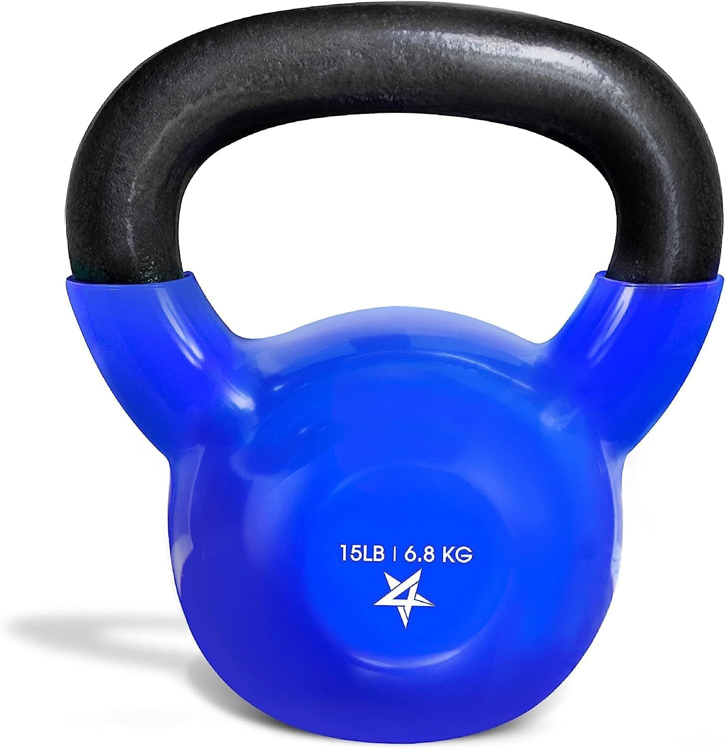 Vinyl Coated Cast Iron Kettlebell