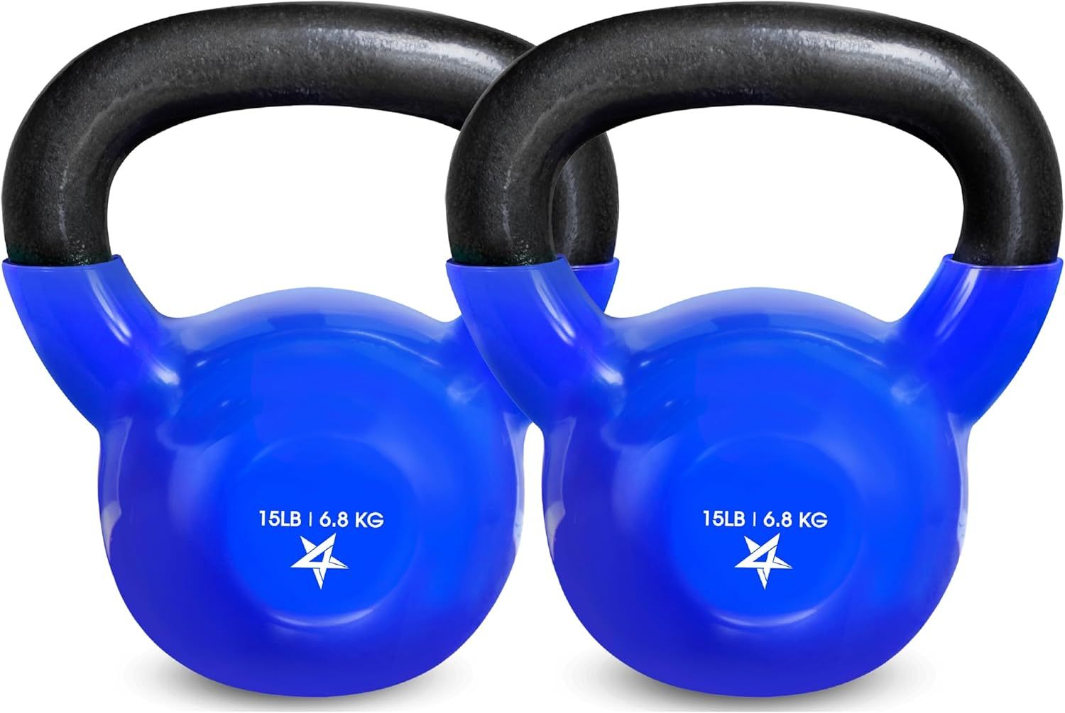 Vinyl Coated Cast Iron Kettlebell