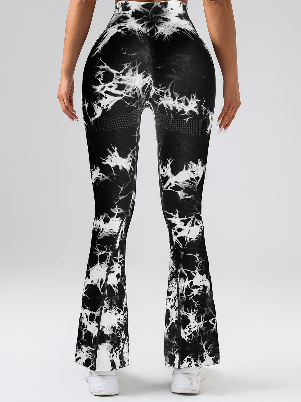 High-Waist Flare Yoga Pants — Tummy Control & Butt Lift