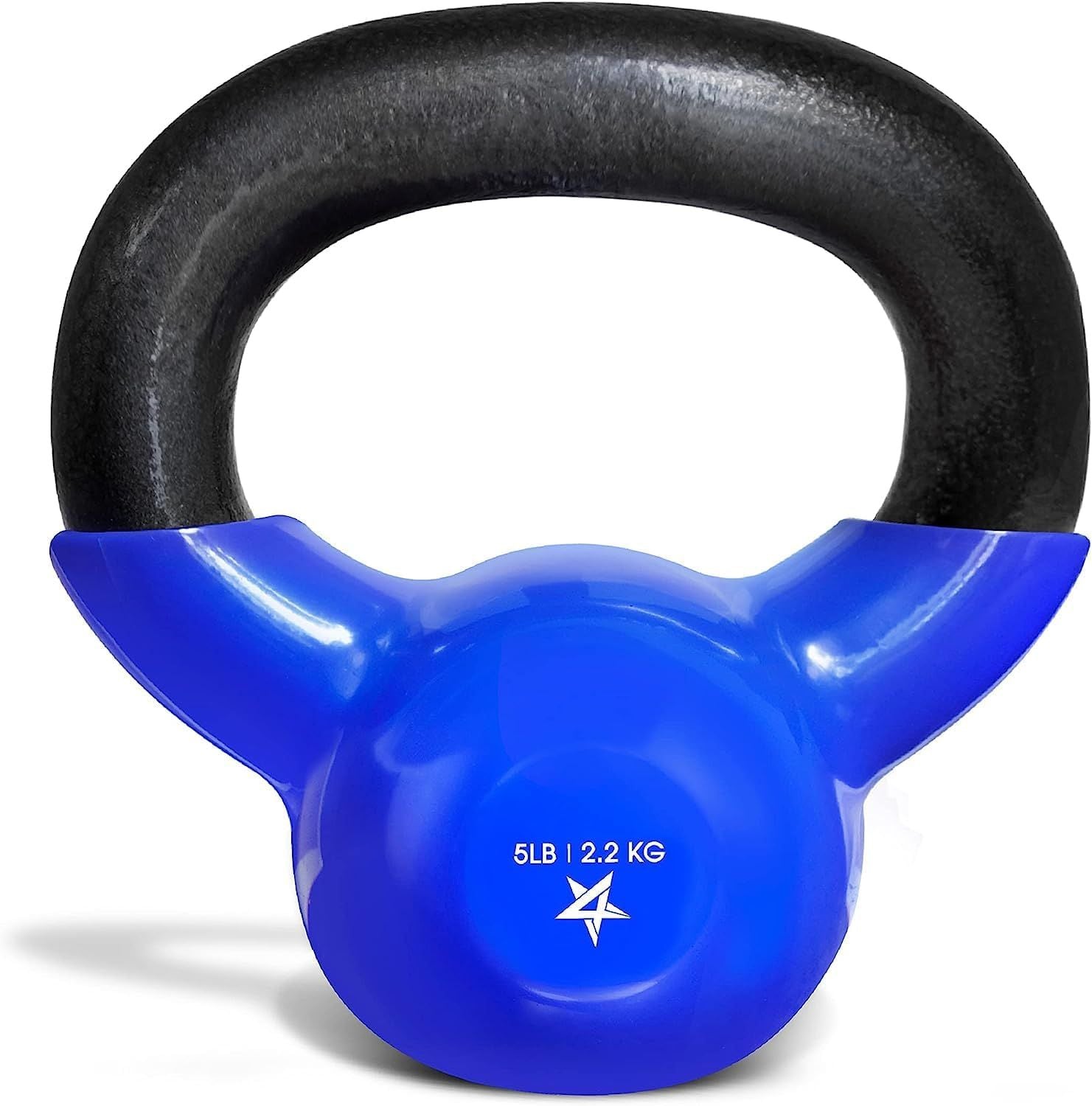Vinyl Coated Cast Iron Kettlebell