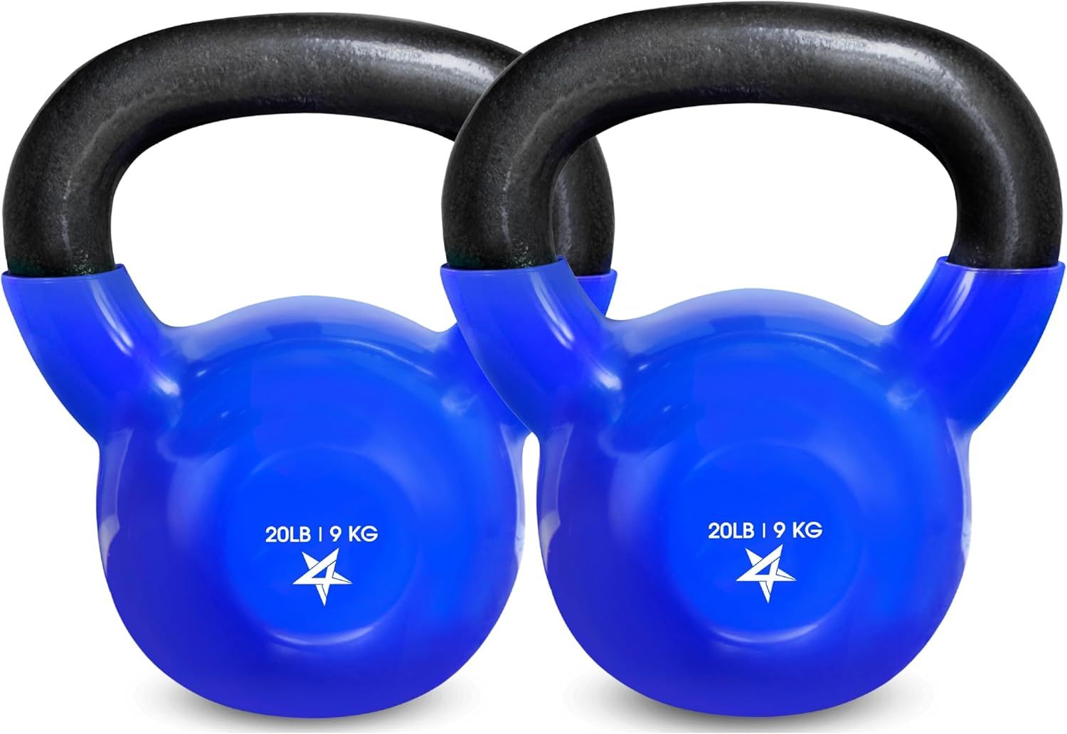 Vinyl Coated Cast Iron Kettlebell