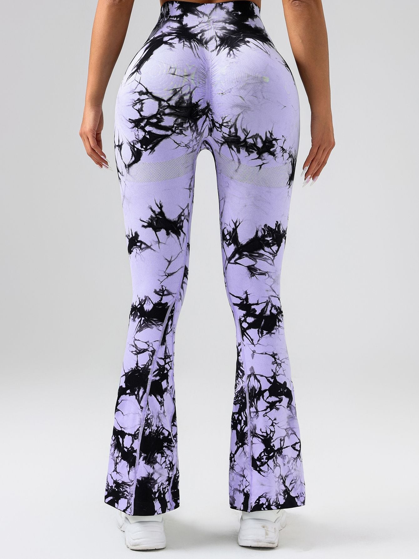 High-Waist Flare Yoga Pants — Tummy Control & Butt Lift