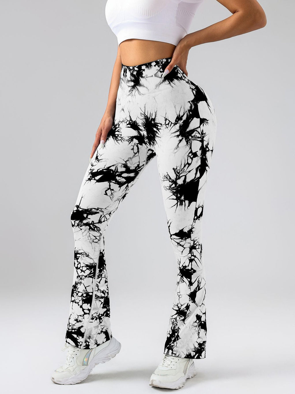 High-Waist Flare Yoga Pants — Tummy Control & Butt Lift