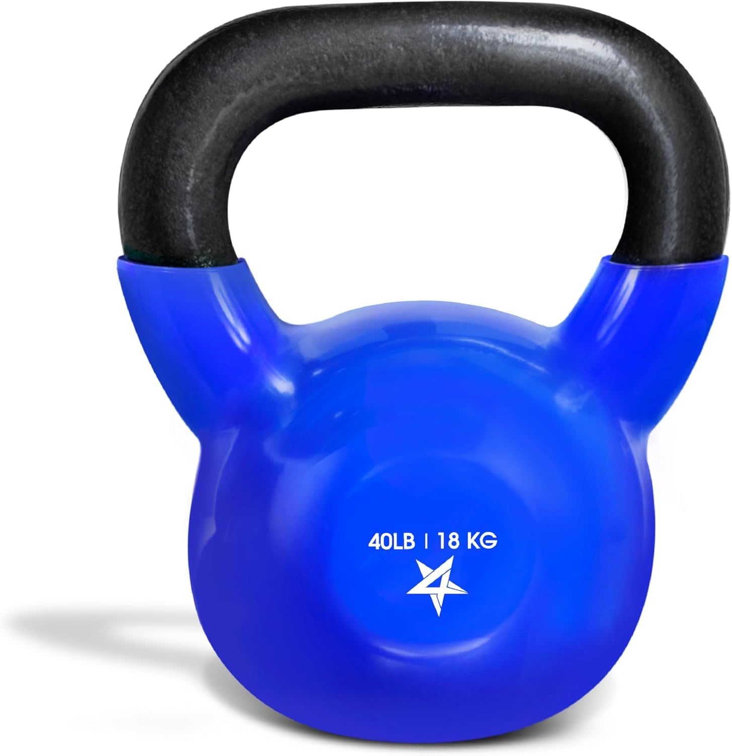 Vinyl Coated Cast Iron Kettlebell