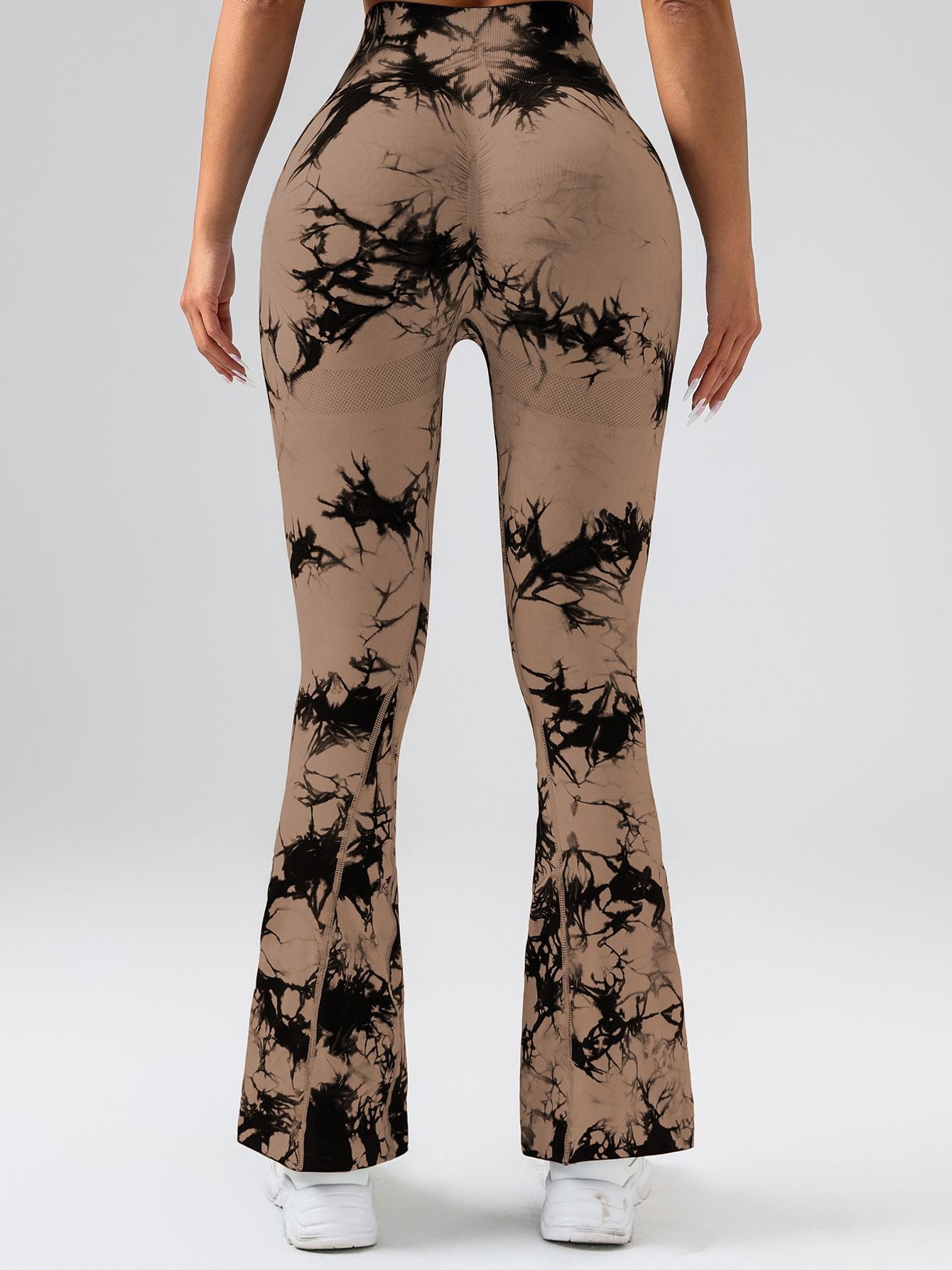 High-Waist Flare Yoga Pants — Tummy Control & Butt Lift