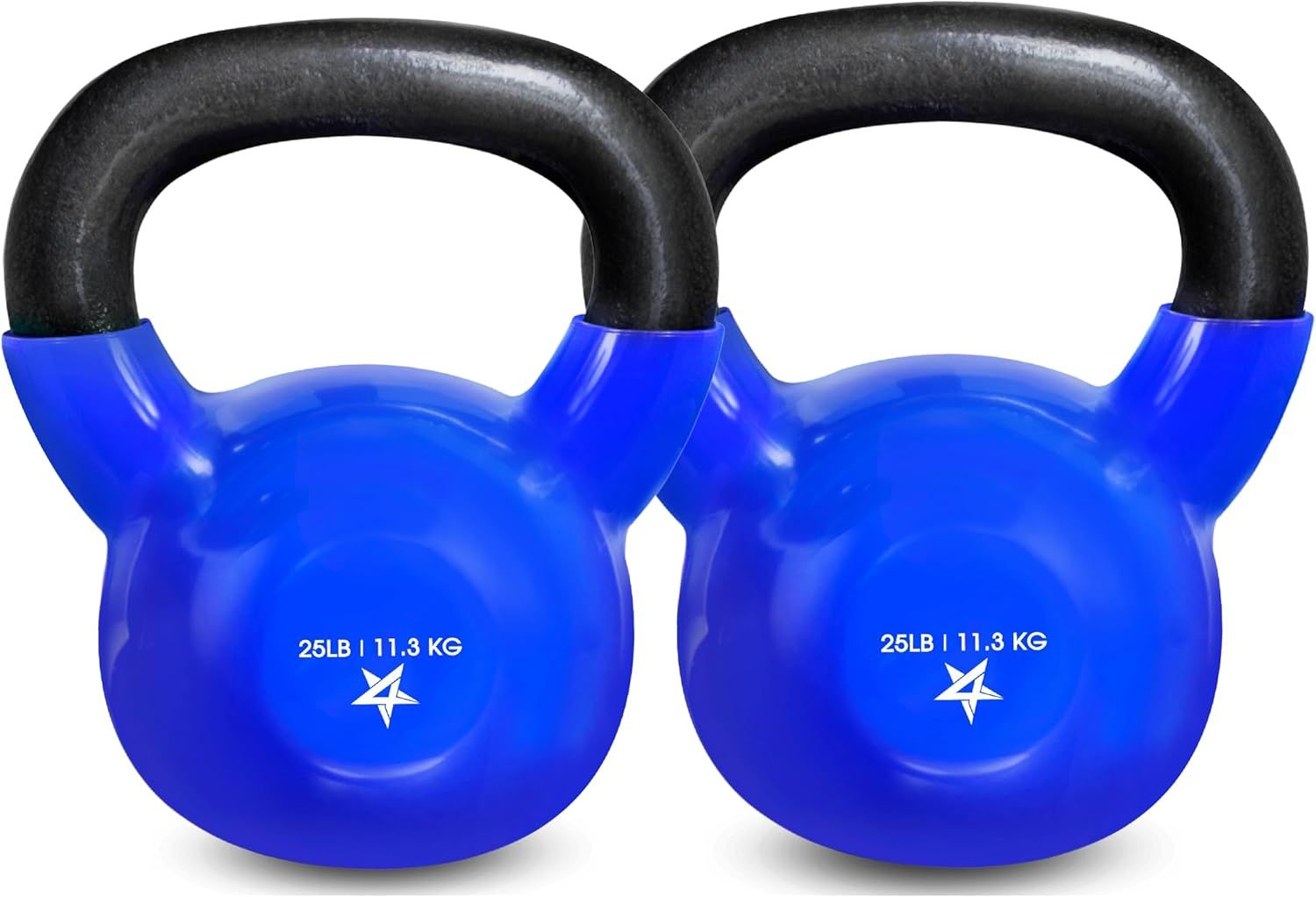 Vinyl Coated Cast Iron Kettlebell