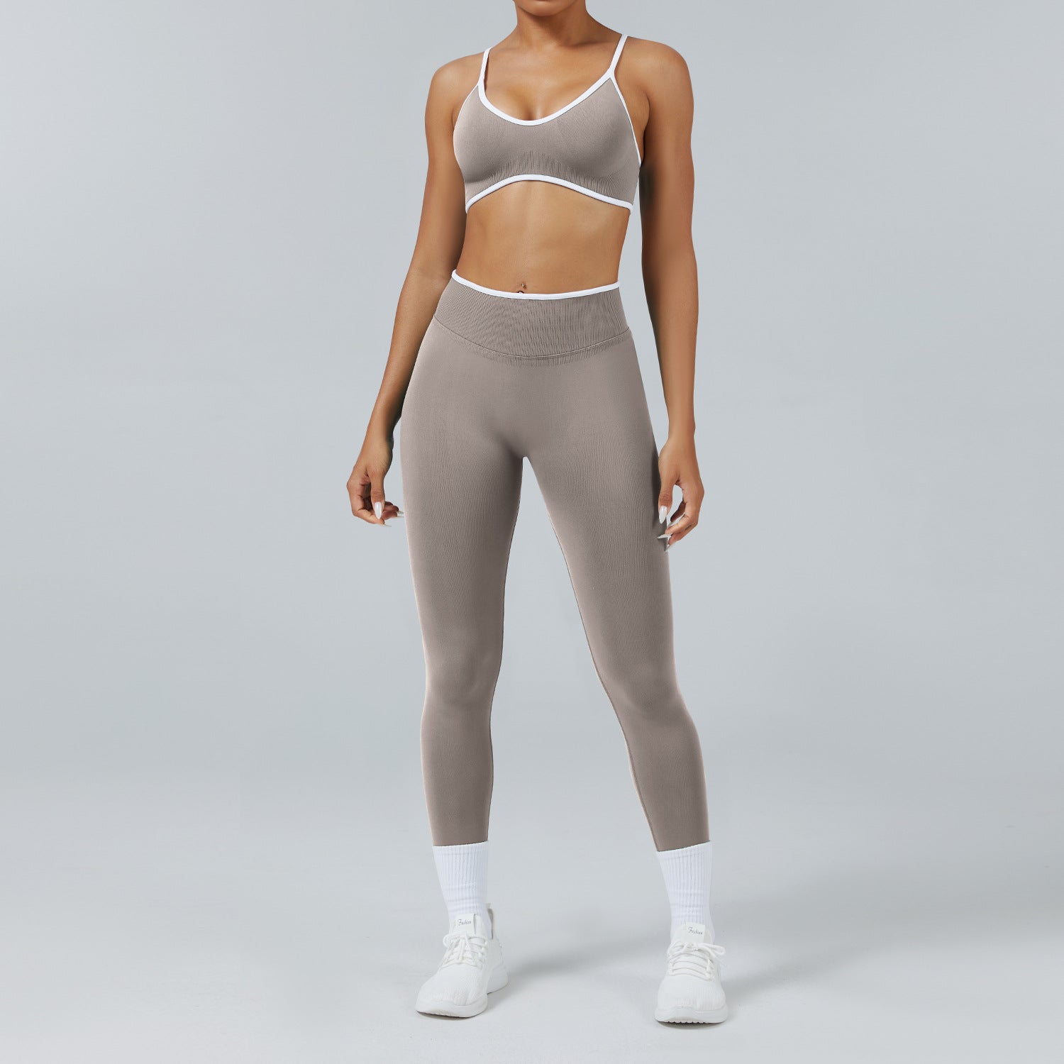 Women's Seamless Back-Support Yoga & Fitness Set | 14 Colors
