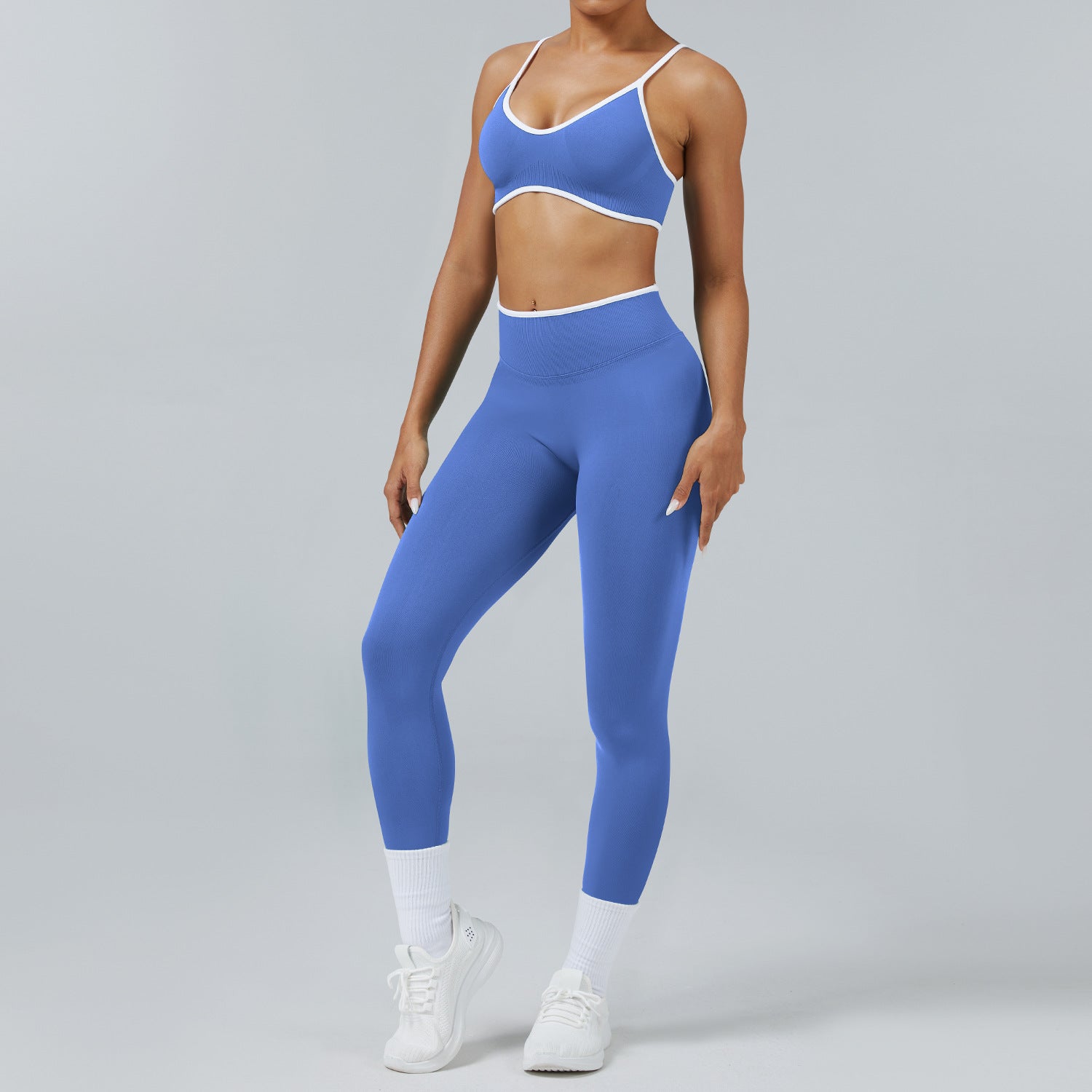 Women's Seamless Back-Support Yoga & Fitness Set | 14 Colors