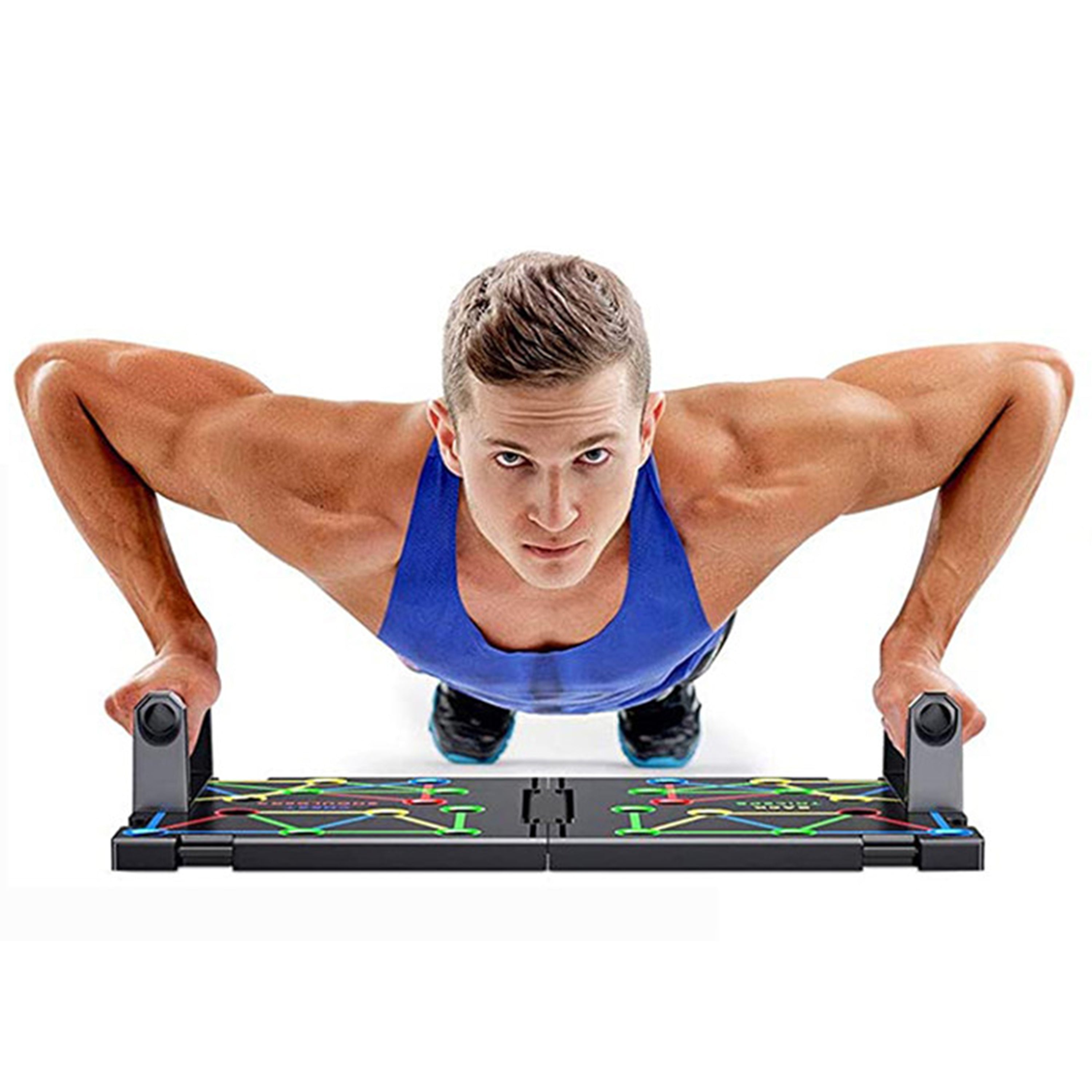 9 in 1 Push Up Rack Board System | Full Upper Body Workout