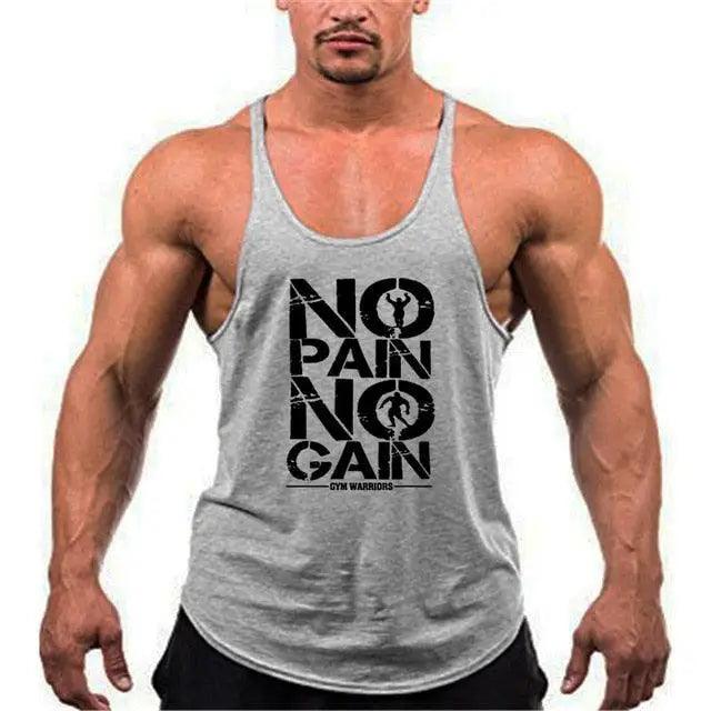 Men's Bodybuilding Gym Tank Top | Sleeveless Fitness Singlet