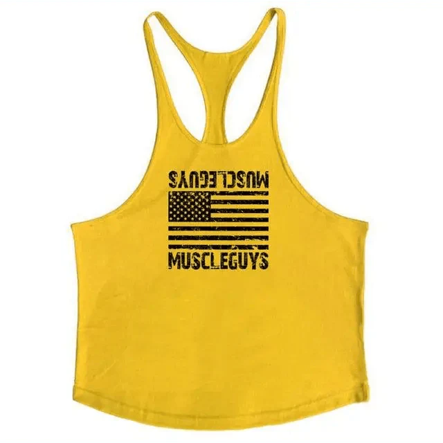 Men's Bodybuilding Gym Tank Top | Sleeveless Fitness Singlet