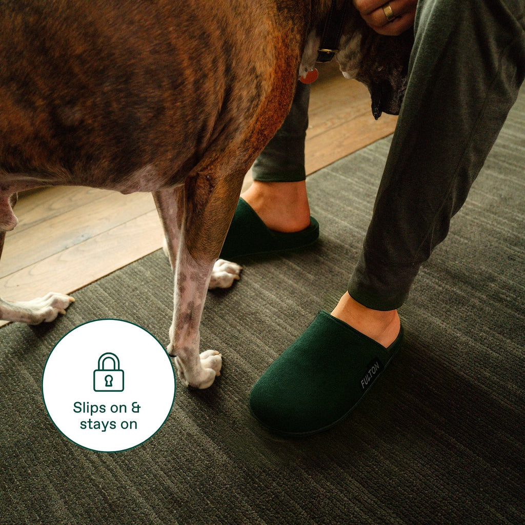The House Shoe – Orthopedic Comfort Slippers with Cork Footbed