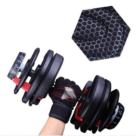 Men's Gym Gloves — Anti-Skid Grip, Nylon & Ottoman Material