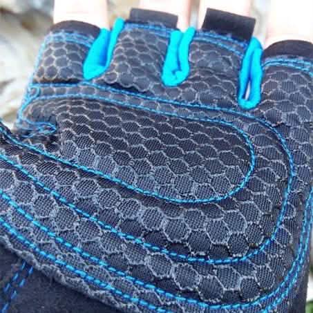 Men's Gym Gloves — Anti-Skid Grip, Nylon & Ottoman Material