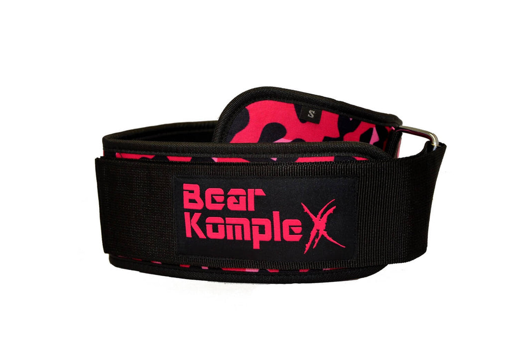 Bear KompleX 4" Straight Weightlifting Belt | Hook & Loop | Multiple Colors