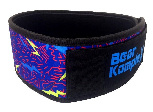 Bear KompleX 4" Straight Weightlifting Belt | Hook & Loop | Multiple Colors