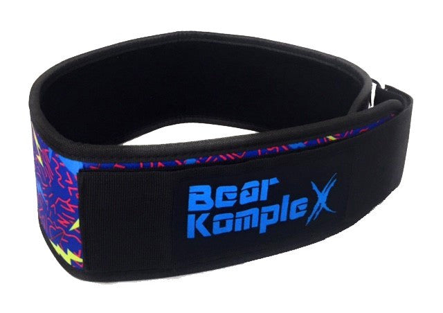 Bear KompleX 4" Straight Weightlifting Belt | Hook & Loop | Multiple Colors