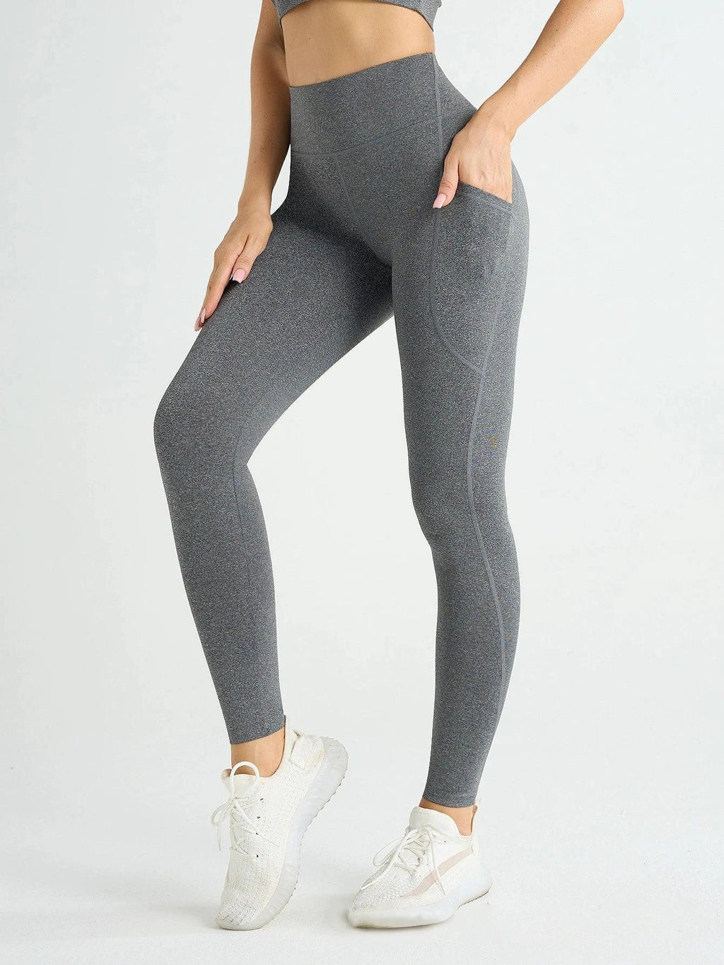High-Waist Performance Leggings with Pockets
