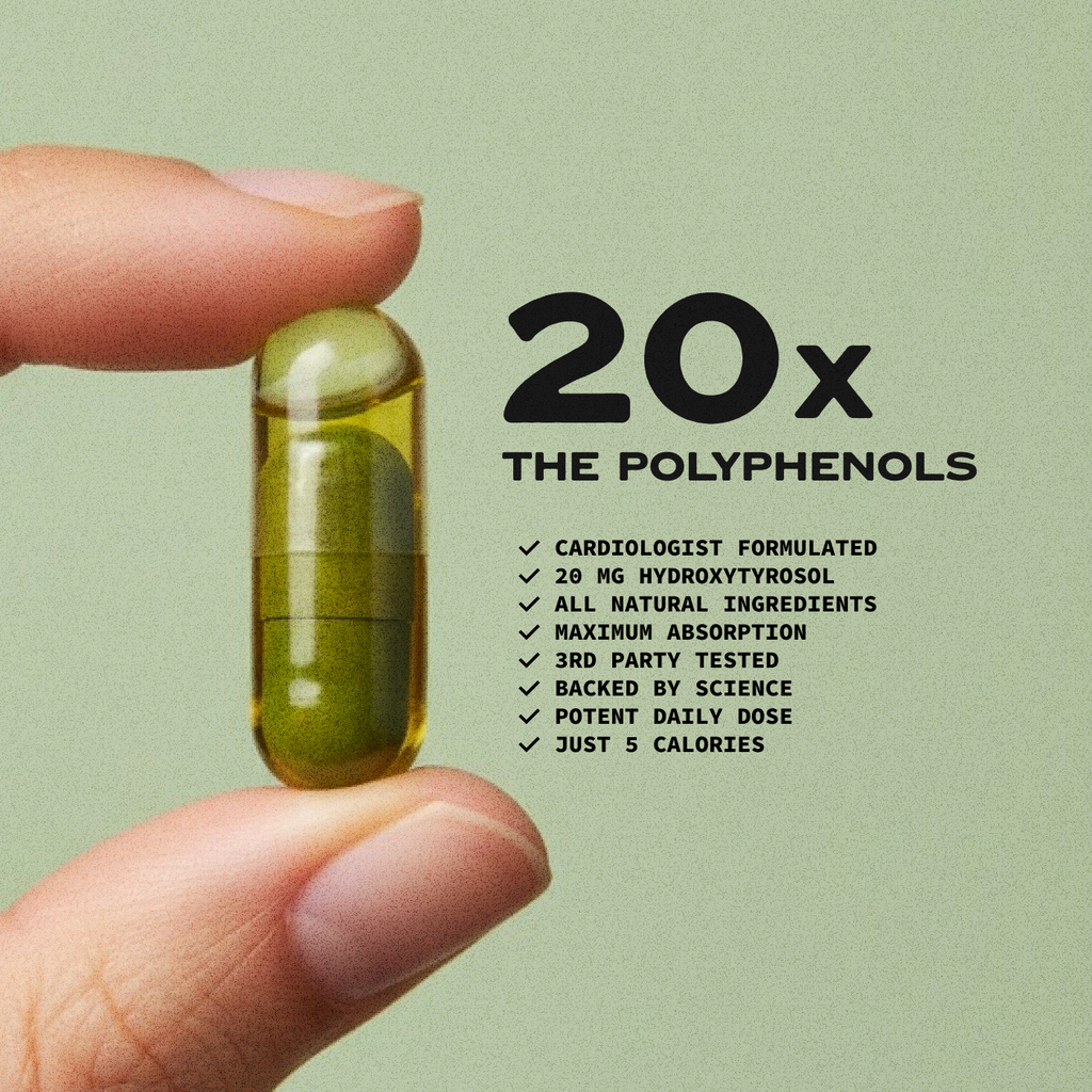 Hydroxytyrosol Supplement | Olive Polyphenol for Heart & Longevity