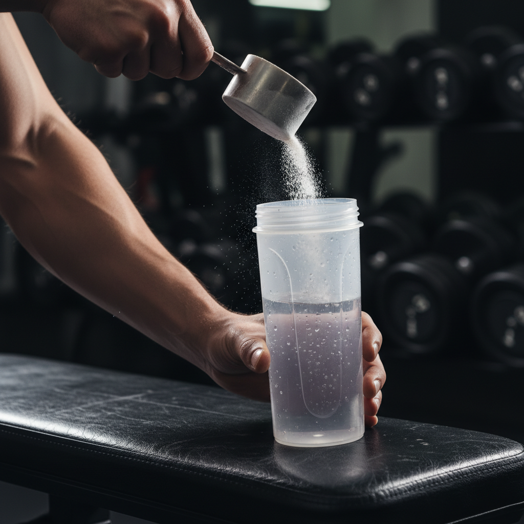 Pouring Creatine