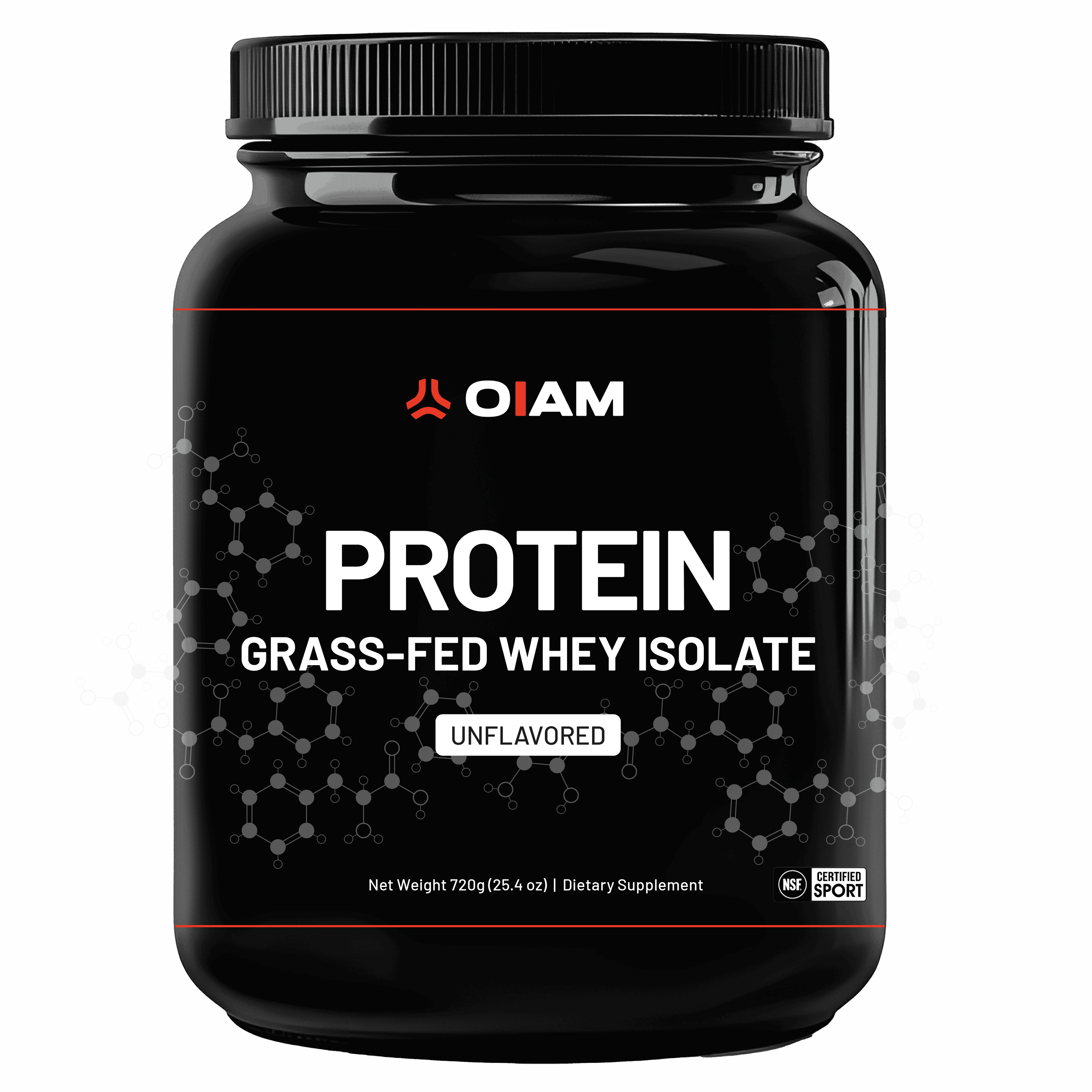 Grass-Fed Whey Isolate — Unflavored (Premium Protein Powder)