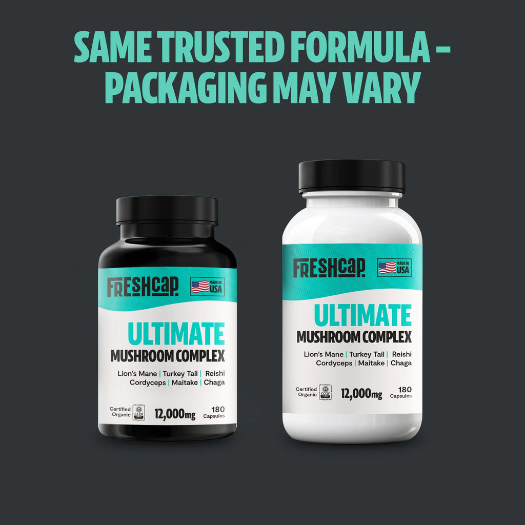 Organic Mushroom Complex | Six-Mushroom Adaptogen Blend